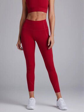 Greyson Soleil Scarlet Leggings Bright Pink/Red Size M